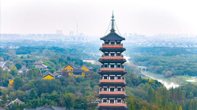 在蘇州之前，江南園林最早出名的是在揚州！就連千年古剎也有園林插图14