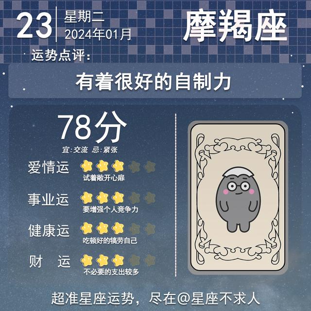 2024年1月23日星座運勢插图10