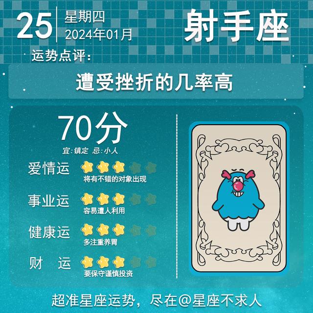 2024年1月25日星座運勢來啦插图9