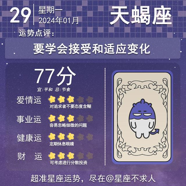 2024年1月29日星座運勢插图8