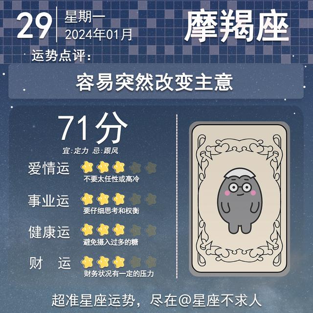 2024年1月29日星座運勢插图10