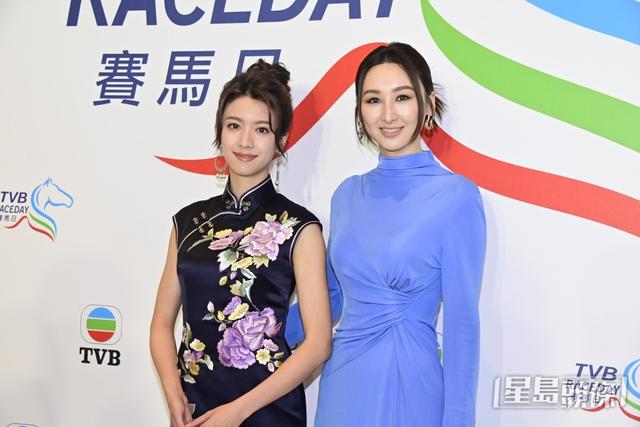 TVB賽馬日美女如雲逾30位明星出席，陳煒當眾爆料朱晨麗今年結婚插图3