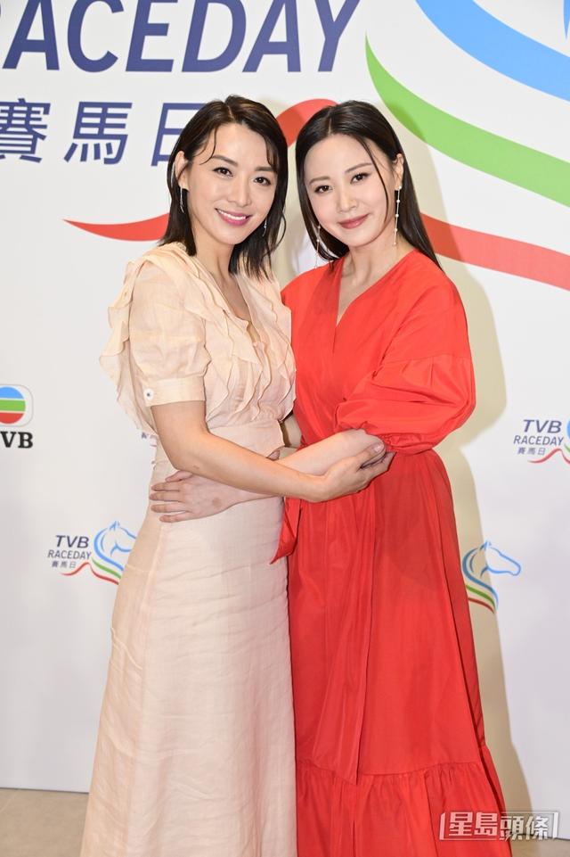 TVB賽馬日美女如雲逾30位明星出席，陳煒當眾爆料朱晨麗今年結婚插图7