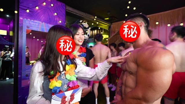 TVB女神逛臺灣夜店摸巨肌半裸男！母胎單身在鏡前探討婚前性行為插图1