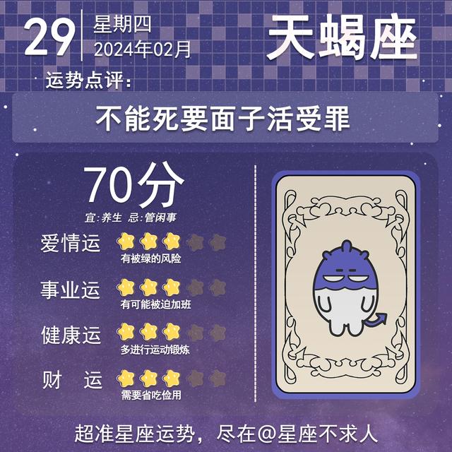 2024年2月29日十二星座運勢插图8