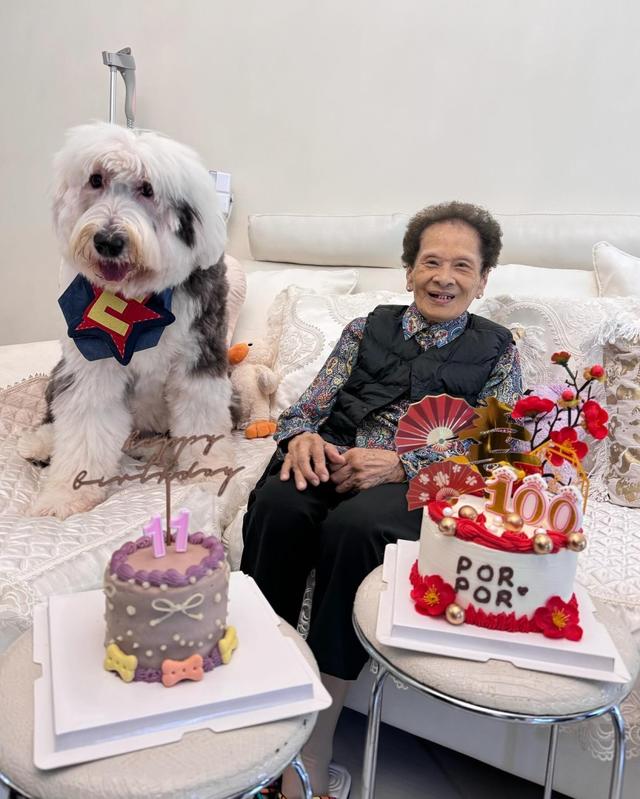 黃日華賀嶽母100歲生日，聲如洪鐘送祝福孝心足！亡妻已離世3年插图2