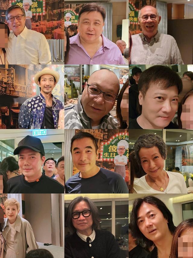 香港名導64歲生日會！昔日力追女神帶20歲女兒到賀，他喝到臉紅插图1