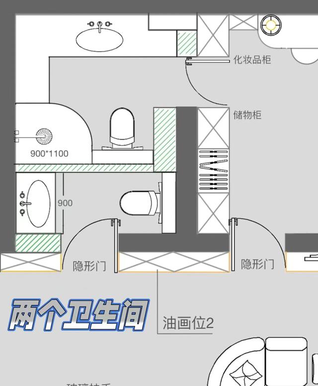 不顧反對，老公堅持給衛生間裝兩個門，完工後全傢服氣插图6